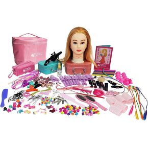 MY BEAUTYSHOP PAL Real Hair Doll and Accessory Kits (Sofia Premium Kit) in Saudi Arabia