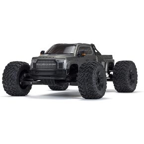 ARRMA RC Truck Big Rock 6S 4WD BLX 1/7 Monster Truck RTR(Battery and Charger Not Included) Gunmetal, ARA7612T1