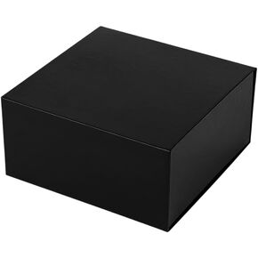 PLINJOY Magnetic Gift Box 15 Pack Black Large Gift Box with Lids Closure in Bulk, Luxury Cardboard Gift Boxes for Presents,Bridesmaid Proposal,Packaging for Small Business,Parties,Bulk 14x14x6