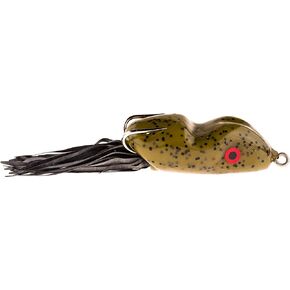 Original Topwater Bass Fishing Hollow Body Frog Lure with Weedless Hooks
