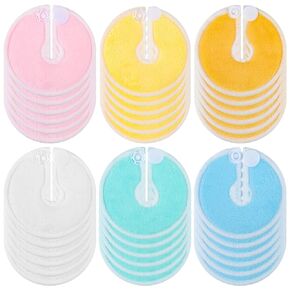 36 Packs G Tube Button Pad Feeding Tube Pads G Tube Button Covers Reusable Breast Feeding Pads Abdominal Dialysis Feeding Tube Supplies for Kid Breastfeeding Stay Dry (One Size)
