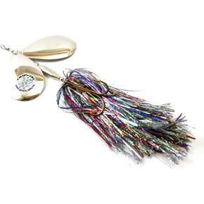 DC010 5420-0041 Double Cowgirl Fishing Equipment, Rainbow Nickel