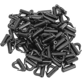 VGEBY 120Pcs Clevis Spinner Snaps, Claw-Style Rotating Snap Quick Change Spinner Clevis Fishing Fast Change Accessories Fishing Clevis Harness Beads Changeable Clevis Fishing