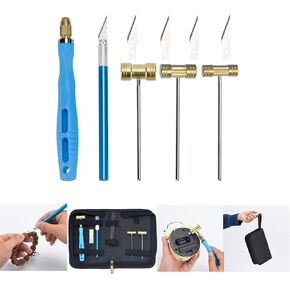 1 Set Mini Copper 3 in 1 Brass Hammer Tools Screw & Driver Graver Set Kit for Watchmaker Teaching Tools Hammer Wood Mini Hammer Jewelry DIY Copper Hammer Copper Watch Repair in Saudi Arabia
