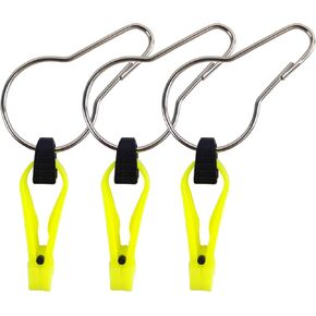 EUPHENG Downrigger Line Release Clips, 18-Inch Leader with Snap, Weight Release Clips for Planer Board Downrigger Trolling Offshore Fishing