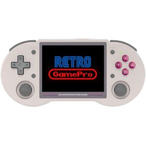 RG353PS Plug & Play Video Games 128G Tf Card RG353PS Handheld Game with 3.5-inch IPS Screen Supports HDMI Multimedia Network Playback,Bluetooth Gamepad (Anbernic RG353PS Gray)