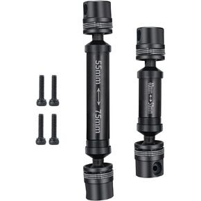 RCHUBAM RC Car Drive Shaft Steel Front Rear Center Shaft for 1/18 TRX4M RC Crawler Car Upgrade Parts/Accessories