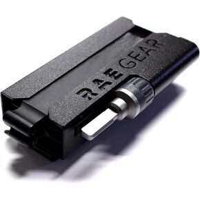 مجموعة لقم RAE GEAR + موسع السقاطة بحجم حزام عالمي ومشبك حزام قابل للتدوير (مجموعات البت والموسع غير متضمنة)