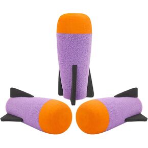 EKIND 8-Pack Mega Missile Refill for Toy Rocket Launcher, Foam Ammo Compatible for Nerf N-Strike Elite Series in Kuwait