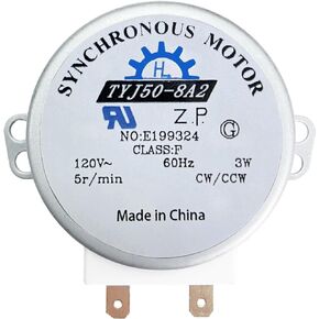 𝟐𝟎𝟐𝟒 𝐔𝐩𝐠𝐫𝐚𝐝𝐞𝐝 OEM Microwave Turntable Motor 5304509440 WB26X10176 WB26X32190 5304464113 Fits for Frigidaire Electrolux Kenmore Sears microwaves Synchronous Motor FFMV1645TBA FFMV1645THA