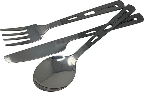 مجموعة أدوات مائدة للتخييم من فالتكان تيتانيوم بأطراف مصقولة in Kuwait