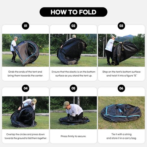 خيمة منبثقة لشخصين للتخييم، خيمة مقاومة للماء سهلة التركيب الفوري للتخييم والمشي لمسافات طويلة in Kuwait