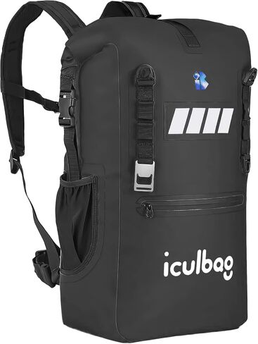 Iculbag Backpack Coolers Bags Insulated Leak Proof 36Cans Cooler Backpack Insulated Waterproof Leak Proof Soft Travel Hiking Beach Camping Picnic Lunch Bags for Men Women for 12Hour Cooling Black in Kuwait