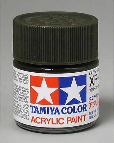 TAMIYA America, Inc أكريليك XF62، دراب زيتوني مسطح، TAM81362 in Saudi Arabia