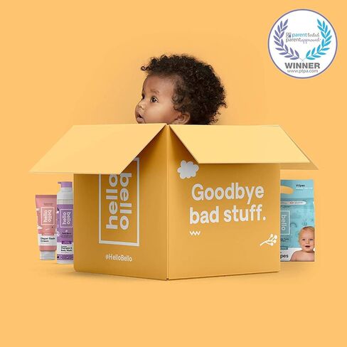 عبوة حفاضات هالو بيلو الكبيرة - مقاس 1 (35 قيراط) - قد يختلف النمط in Kuwait