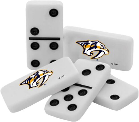 لعبة ماستربيسز NHL Nashville Predators Collector Edition Double Six Dominoes in Saudi Arabia