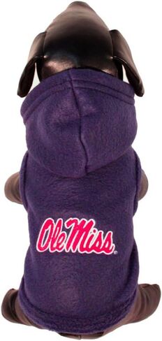 NCAA Mississippi Ole Miss Rebels Polar Fleece Hooded Dog Jacket in Saudi Arabia