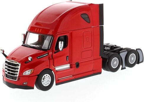 Freightliner New Cascadia Sleeper Cab Truck Tractor Red 1/50 Diecast Model by Diecast Masters 71029 in Saudi Arabia