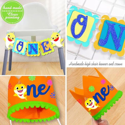 ديكورات عيد ميلاد بيبي شارك، بيبي شارك دو دو دو، ديكورات عيد الميلاد الأول من بيبي شارك، بالونات بيبي شارك، لافتة صور، أعلى الكعكة، خلفية بيبي شارك لزينة عيد الميلاد الأول للصبي. in Kuwait