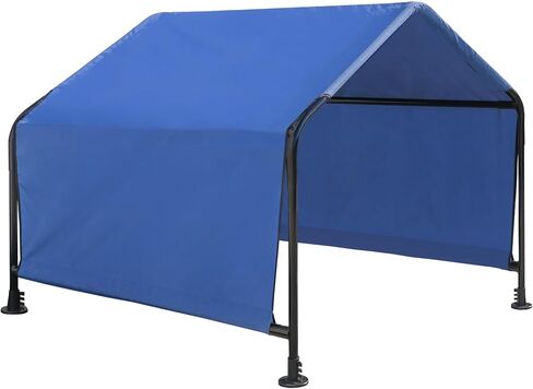 ShelterLogic 5' Outdoor Pet Shade, Versatile Pet Canopy Tent for Medium to Large-Breed Dogs, Cats, Small Animals and Livestock, Blue in Saudi Arabia