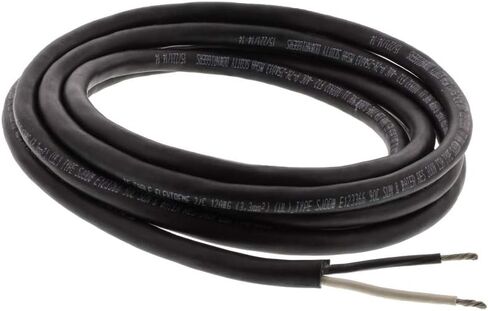 Scotty #1133 Duplex 10/2 Electrical Downrigger Wire, Black, Small in Saudi Arabia