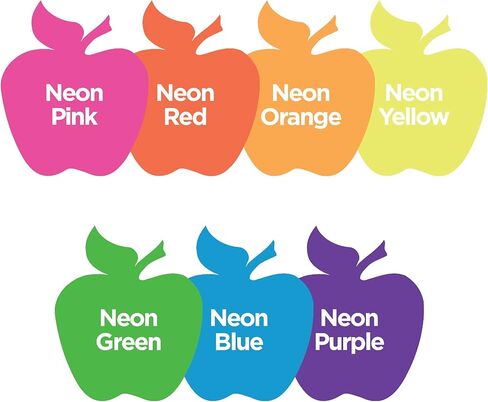 PROMOABN22 نيون، مجموعة مكونة من 13 قطعة يمكنك صنعها بنفسك تتميز بـ 7 ألوان، و2 سدادات أكريليك مود بودج و4 فرش إسفنجية، متعددة وصغيرة in Kuwait