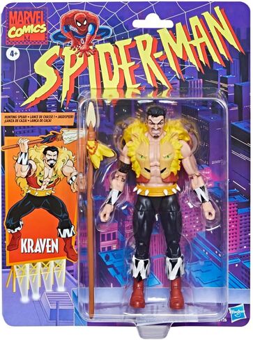 Hasbro Figure Kraven Spiderman Marvel Comics 15cm in Saudi Arabia