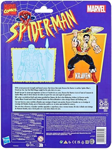 Hasbro Figure Kraven Spiderman Marvel Comics 15cm in Saudi Arabia