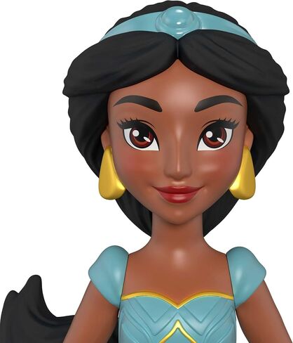 Mattel Disney Princess Jasmine Small Doll and Rajah Tiger Figure with Seat, from Mattel Disney Movie Aladdin in Saudi Arabia