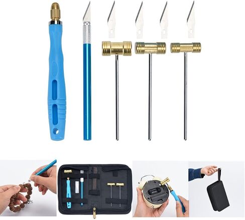 1 Set Mini Copper 3 in 1 Brass Hammer Tools Screw & Driver Graver Set Kit for Watchmaker Teaching Tools Hammer Wood Mini Hammer Jewelry DIY Copper Hammer Copper Watch Repair in Saudi Arabia
