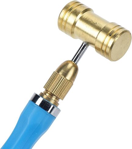 1 Set Mini Copper 3 in 1 Brass Hammer Tools Screw & Driver Graver Set Kit for Watchmaker Teaching Tools Hammer Wood Mini Hammer Jewelry DIY Copper Hammer Copper Watch Repair in Saudi Arabia
