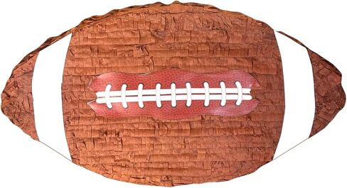 Football Pinata - Perfect for Sports Theme Parties and Birthday Celebrations - Dimensions: 17 x 10 x 4 Inches in Kuwait