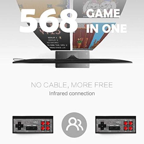 وحدة تحكم ألعاب فيديو Y2 4K HDMI/PRO مدمجة في 568 وحدة تحكم ألعاب كلاسيكية صغيرة ريترو وحدة تحكم مخرج HDMI لاعبين مزدوجين in Kuwait