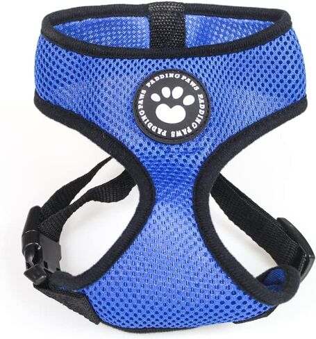 سرج للكلاب الصغيرة والمتوسطة الحجم بدون سحب، سرج للكلاب، قابل للتعديل، صدرية ناعمة للكلاب، سرج مبطن للحيوانات الأليفة، لتدريب المشي في الهواء الطلق، الكلاب والقطط (أحمر، مقاس صغير) in Kuwait