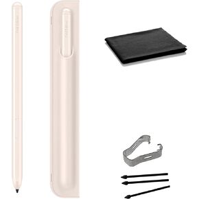 SAMSUNG Galaxy Z Fold4 S Pen, Compatible with All Z Fold Series - Includes S-Pen Holder Case, Bulk Packaging (Black)