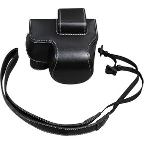 Rieibi Z30 Z50 Case - Vintage PU Leather Camera Case for Nikon Z30 Z50 DSLR Camera - Z30 Z50 Protective Case - Brown