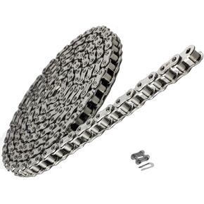 Jeremywell #40 SS Stainless Steel Roller Chain 10 Feet with 1 Connecting Link
