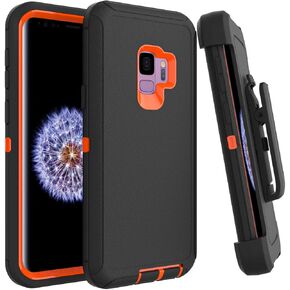 Case for Galaxy A54, Heavy-Duty Tough Rugged Shockproof Drop Protective Cover Cases for Samsung Galaxy A54, Black in Saudi Arabia