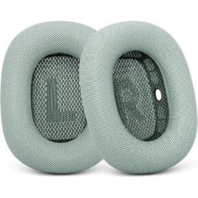 Ear Cushions for Apple AirPods Max - GVOEARS Replacement Ear Cups - Upgraded Headphones Cover Earpad for Air Pod Max Leather with Silicone Gel (Gray)