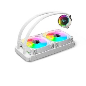 Liquid Freezer 240 360 A-RGB - Water Cooling PC, CPU Temperature Display Perspective Mirror Water Cooler, Compatible Intel & AMD Platforms, Efficient Mute Cooling Pump, Fan: 800-1800 RPM (240 Black)
