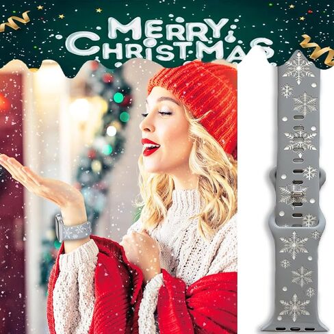 Halloween Fall Christmas Engraved Band Compatible Apple Watch Women 41mm 40mm 44mm 45mm 46mm 42mm 38mm 49mm,Dressy Maple Skull Pumpkin Snowman Soft Silicone Strap for iWatch Series SE 10 9 8 7 6 5 4 3 2 1 Ultra 2 1 in Saudi Arabia