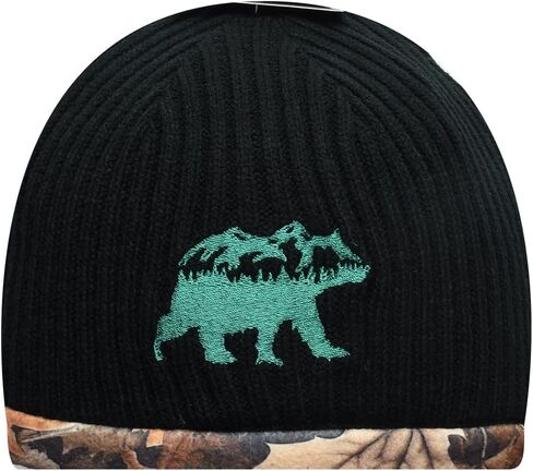EDTREK Youth Reversible Tech Beanie Hat - Boys Girls Windproof Fleece Winter Hat and Orange Hunting Hats in Saudi Arabia