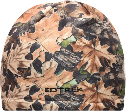 EDTREK Youth Reversible Tech Beanie Hat - Boys Girls Windproof Fleece Winter Hat and Orange Hunting Hats in Saudi Arabia