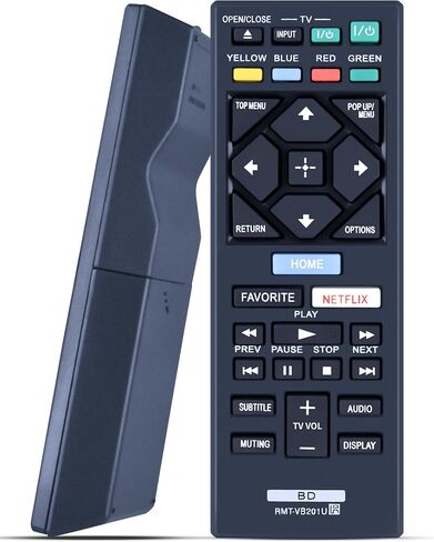 Replacement Remote Control for Sony DVD Blu-Ray Disc Player, for Sony BDP Series Player, for Sony 4K Ultra HD UHD 3D Player, for Streaming Blu-Ray Home Theater, RMT-VB100U RMT-VB201U in Saudi Arabia