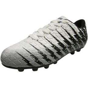 Vizari Bolt FG Red/Black/Silver Soccer Shoe, 3.5 US Unisex Big Kid in Kuwait