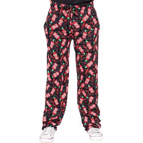 Mad Engine Sriracha Bottle Splatter Lounge Pants for Mens and Womens Sleepwear