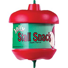 Horsemen's Pride Stall Snack Treat Holder & Refill for Horses; Apple Flavor
