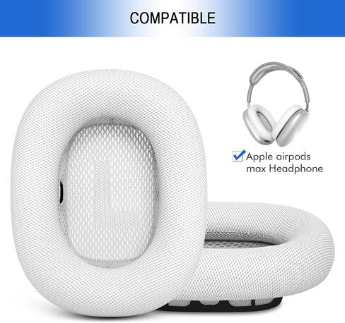 Replacement Ear Cushions for AirPods Max - Upgraded Ear Cups for Apple Headphones - GVOEARS Earpad Cover with Silicone Gel Memory Foam (Blue) in Saudi Arabia