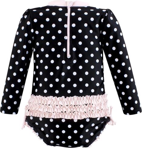 بدلة سباحة للأطفال الصغار Rashguard من Hudson Baby Baby، مقاس 9-12 شهرًا in Kuwait