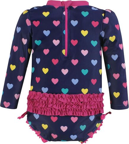 بدلة سباحة للأطفال الصغار Rashguard من Hudson Baby Baby، مقاس 9-12 شهرًا in Kuwait